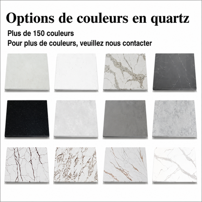 Meuble d'évier flottant mural à panneau cannelé en Offre Spéciale Meuble de salle de bain moderne avec miroir