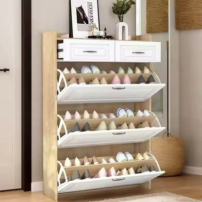 Meuble à Chaussures Design Moderne Salon Grande Capacité – Rangement Intérieur Personnalisable Haut de Gamme