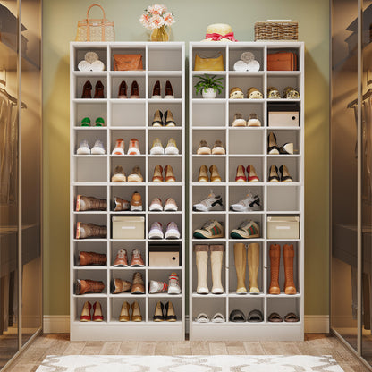 Organiseur à Chaussures Vertical Freestanding Tribesigns – Meuble Rangement Entrée Grande Hauteur