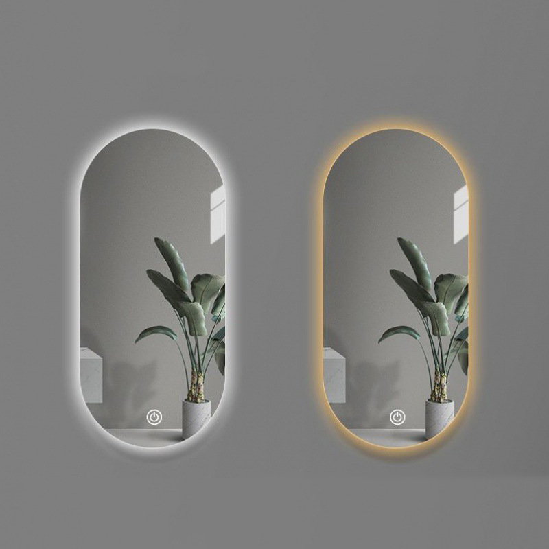 Miroir LED Tactile Bluetooth Anti-Buée – Miroir Salle de Bain Connecté Éclairage Intégré Smart