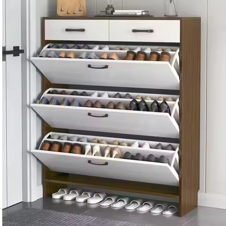 Meuble à Chaussures Design Moderne Salon Grande Capacité – Rangement Intérieur Personnalisable Haut de Gamme