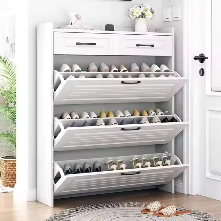 Meuble à Chaussures Design Moderne Salon Grande Capacité – Rangement Intérieur Personnalisable Haut de Gamme